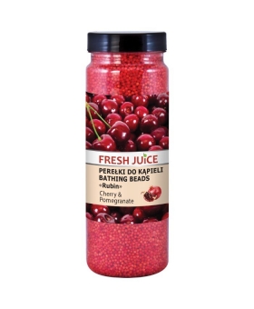 Fresh Juice Perełki do kąpieli Cherry & Pomegranate 450 g